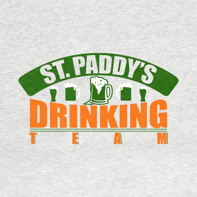 St.paddy drinking team (orange) by nektarinchen